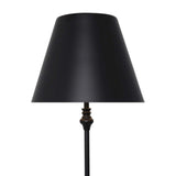 Pagazzi Lustre Black LED Rechargeable Table Lamp