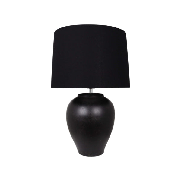 Pagazzi Belen Black Ceramic Table Lamp