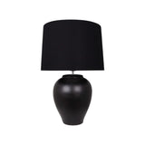 Pagazzi Belen Black Ceramic Table Lamp