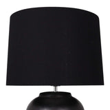 Pagazzi Belen Black Ceramic Table Lamp