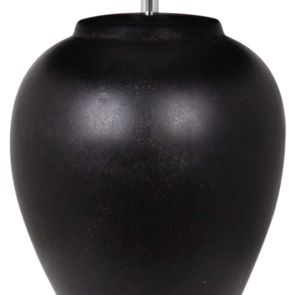 Pagazzi Belen Black Ceramic Table Lamp
