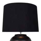 Pagazzi Belen Black Ceramic Table Lamp