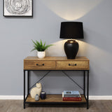 Pagazzi Belen Black Ceramic Table Lamp