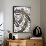 Pagazzi Angularis Hand-Painted Canvas