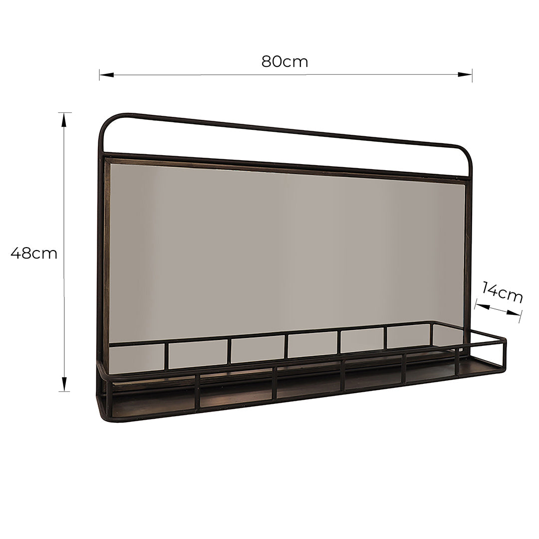 Pagazzi Haus Shelf Mirror