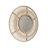 Pagazzi Koppla Round Bamboo Mirror