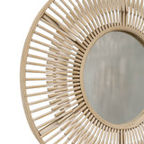 Pagazzi Koppla Round Bamboo Mirror