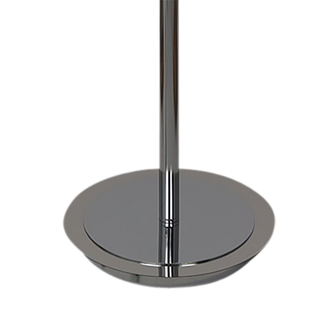 Pagazzi Bungo Polished Chrome Floor Lamp