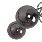 Pagazzi Bungo 5 Light Polished Chrome Smoked Glass Ceiling Light