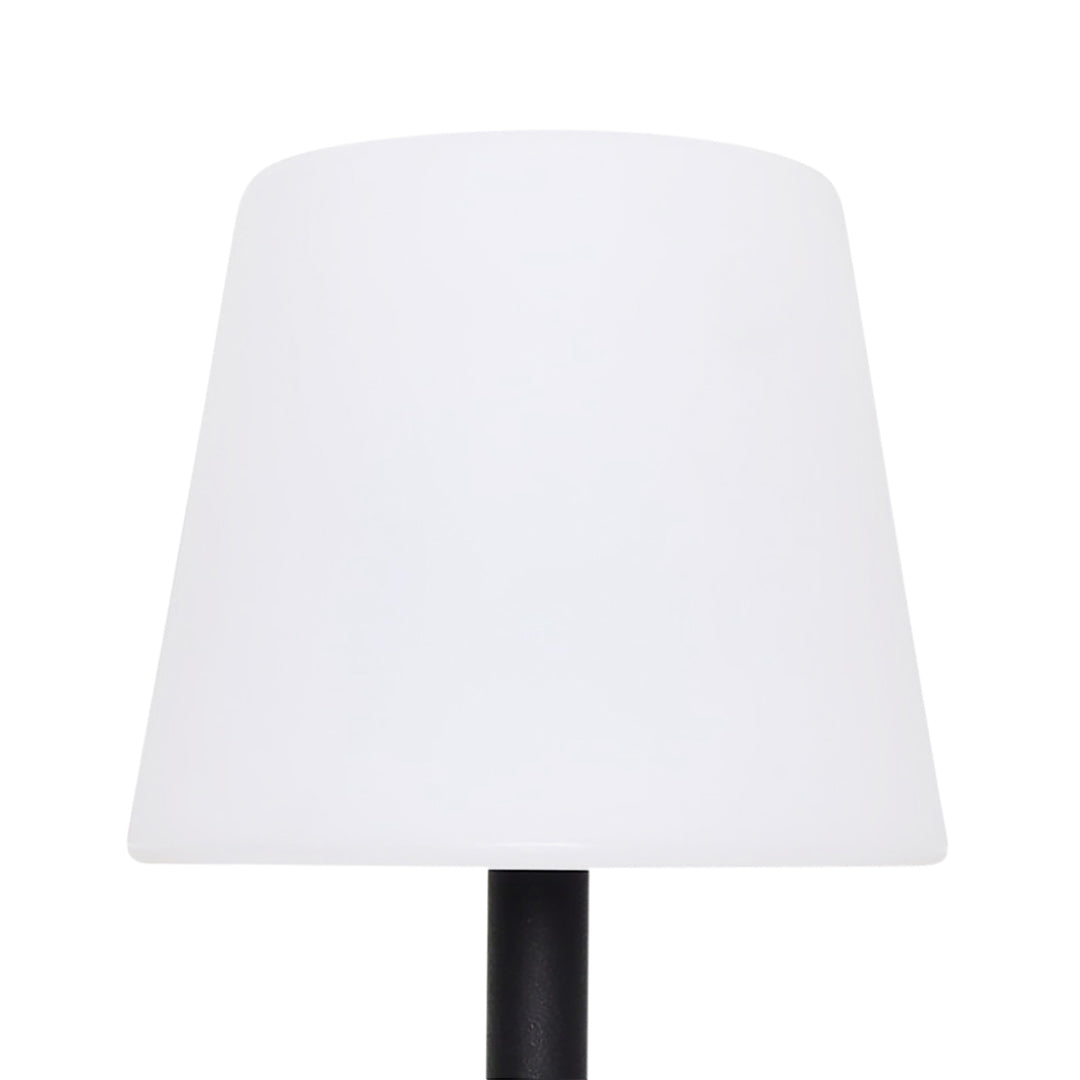 Pagazzi Preston Black LED Rechargeable Table Lamp