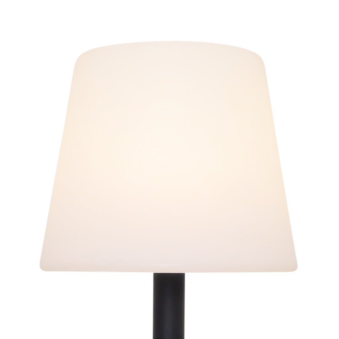 Pagazzi Preston Black LED Rechargeable Table Lamp