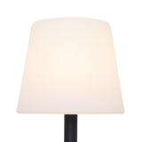 Pagazzi Preston Black LED Rechargeable Table Lamp
