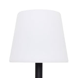 Pagazzi Preston Black LED Rechargeable Table Lamp