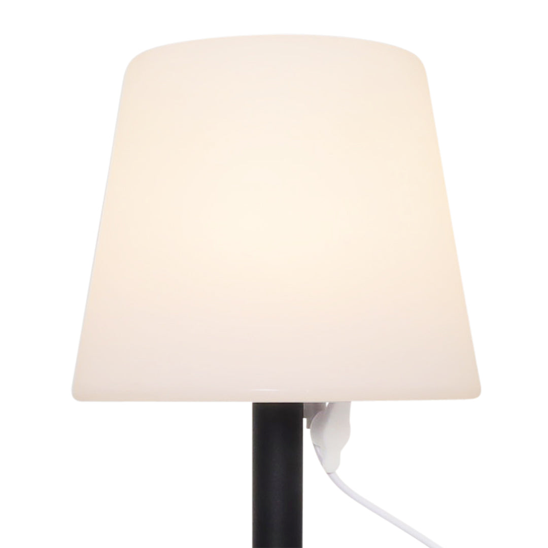 Pagazzi Preston Black LED Rechargeable Table Lamp