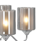 Pagazzi Ashton 6 Light Polished Chrome Chandelier Ceiling Light