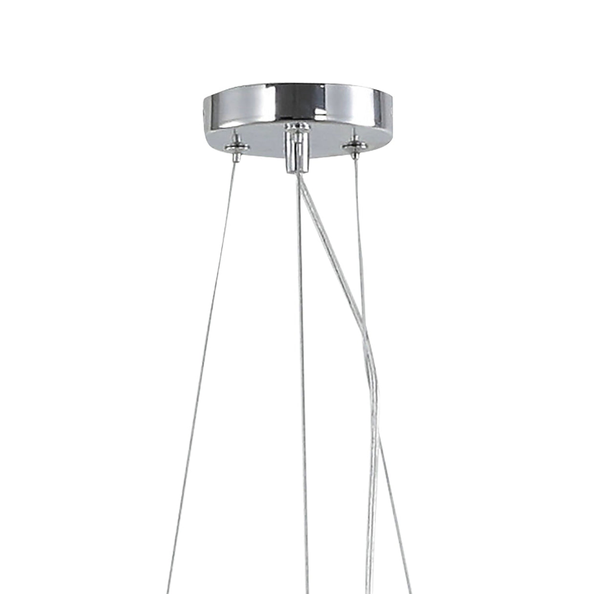 Pagazzi Onega 3 Light Chrome Smoked Glass Pendant Ceiling Light