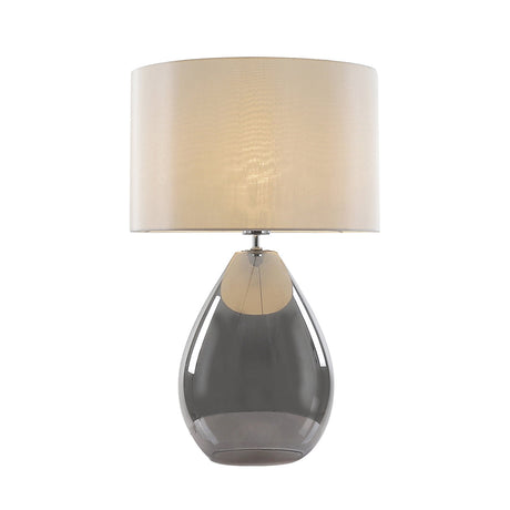 Pagazzi Waltham Smoked Glass Table Lamp