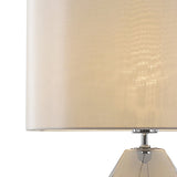 Pagazzi Waltham Smoked Glass Table Lamp