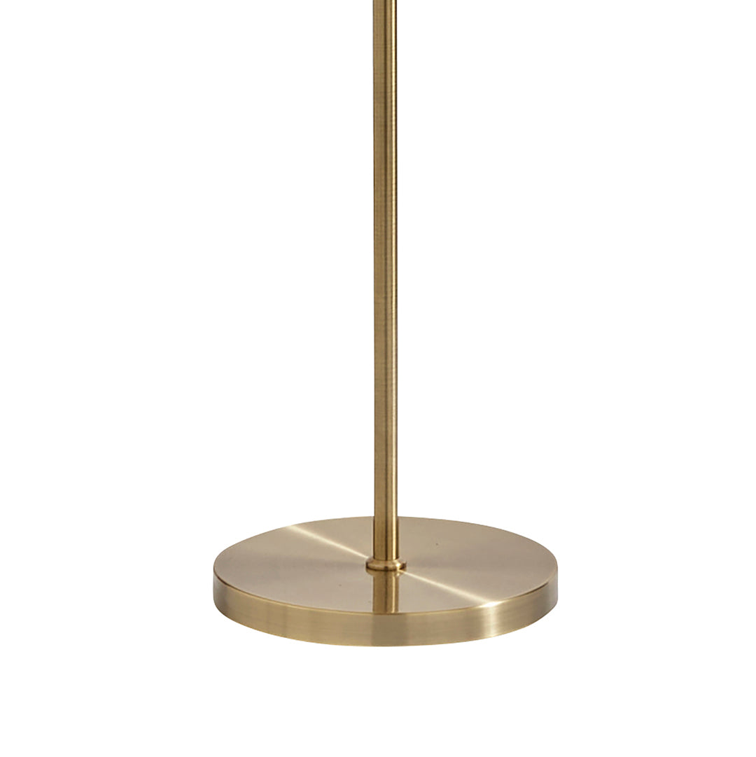 Pagazzi Justina Antique Brass Floor Lamp