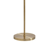 Pagazzi Justina Antique Brass Floor Lamp