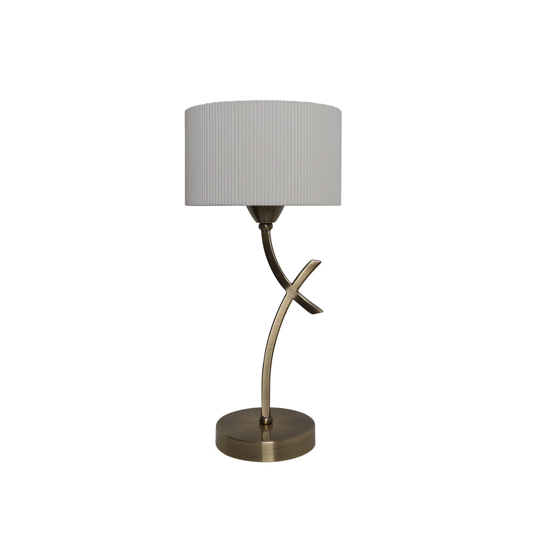 Pagazzi Justina Antique Brass Table Lamp