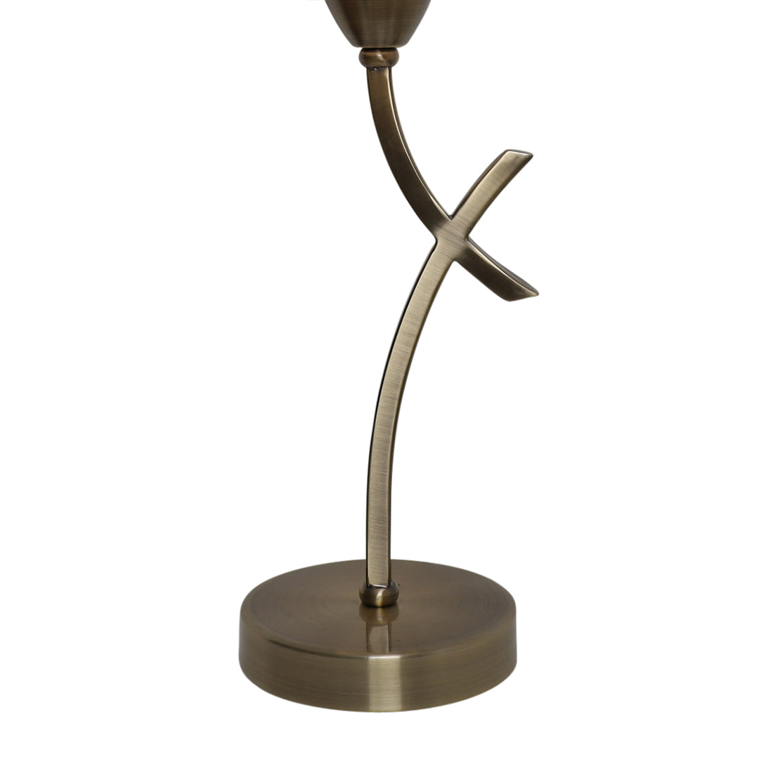 Pagazzi Justina Antique Brass Table Lamp