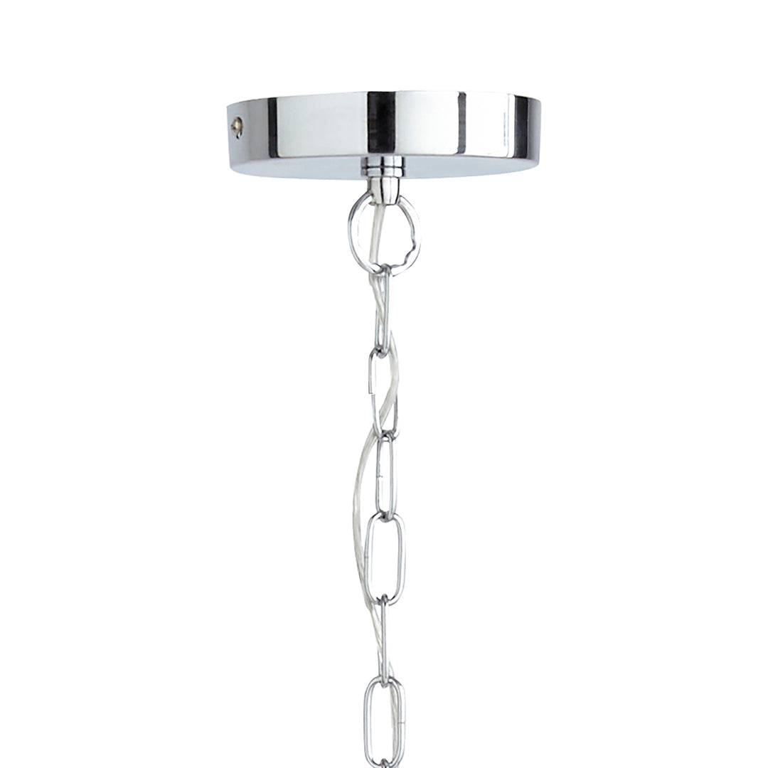 Pagazzi Jimena 3 Light Polished Chrome Pendant Ceiling Light