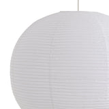 Pagazzi Rufus 80cm Paper Ball White Shade
