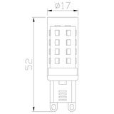 Pagazzi G9 LED 3W Cool White Bulb