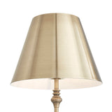 Pagazzi Lustre Antique Brass Rechargeable Table Lamp