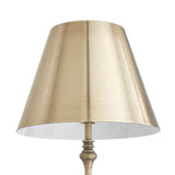 Pagazzi Lustre Antique Brass Rechargeable Table Lamp