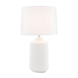 Pagazzi Ebbie White Ceramic Table Lamp