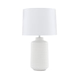Pagazzi Ebbie White Ceramic Table Lamp