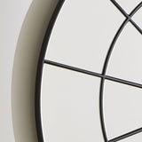 Pagazzi Pama Large Round Black Mirror