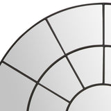 Pagazzi Pama Large Round Black Mirror