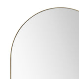 Pagazzi Stoob Champagne Oval Mirror