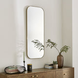 Pagazzi Ruden Champagne Rectangular Mirror