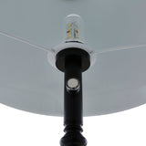 Pagazzi Lustre Black LED Rechargeable Floor Lamp
