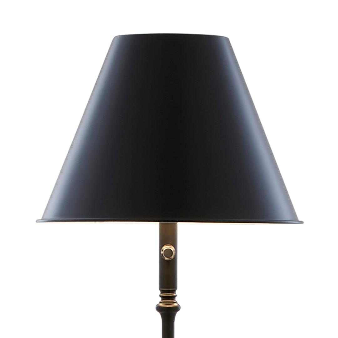 Pagazzi Lustre Black LED Rechargeable Floor Lamp