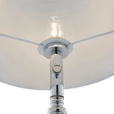 Pagazzi Lustre Polished Chrome LED Rechargeable Floor Lamp