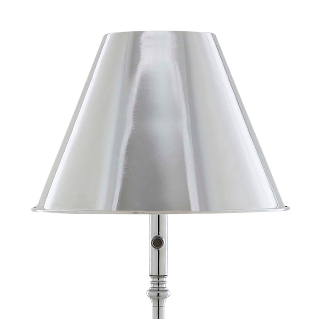 Pagazzi Lustre Polished Chrome LED Rechargeable Floor Lamp