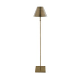Pagazzi Lustre Antique Brass LED Rechargeable Floor Lamp