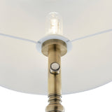Pagazzi Lustre Antique Brass LED Rechargeable Floor Lamp