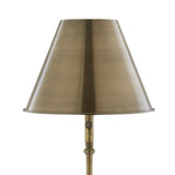 Pagazzi Lustre Antique Brass LED Rechargeable Floor Lamp