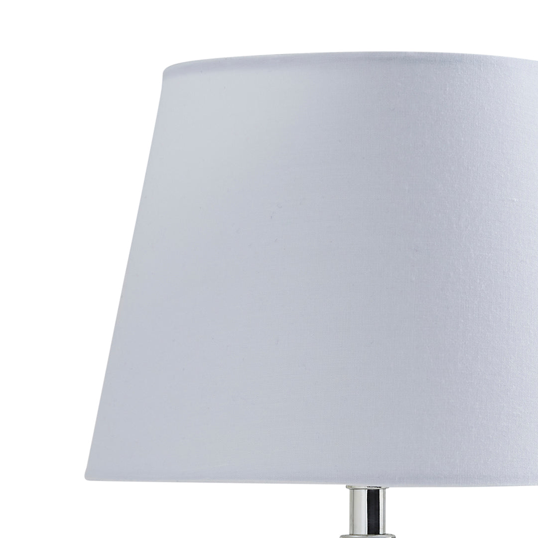 Pagazzi Alanna Ivory Ribbed Ceramic Table Lamp