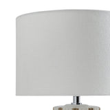 Pagazzi Lewis Taupe Off-White Ceramic Table Lamp