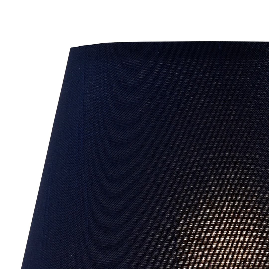 Pagazzi Lizzie 15cm Navy Candle Shade for Table Lamps