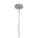 Pagazzi Vivienne 8 Light Chrome Clear Chandelier Pendant
