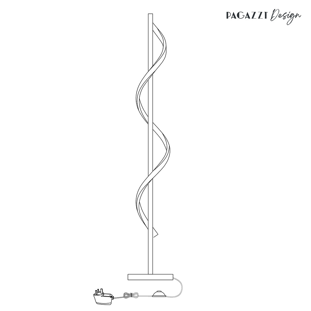 Pagazzi Juno LED Putty Floor Lamp