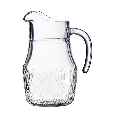Image - Luminarc Fleur Glass Jug, 1.3L, Transparent